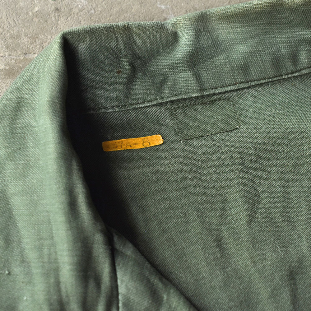 70's　U.S.ARMY シャツ袖 7th ユーティリティシャツ　230911