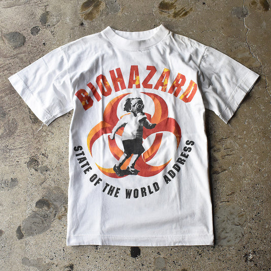 90's Biohazard “State Of The World Address“ Tシャツ 250317HY3