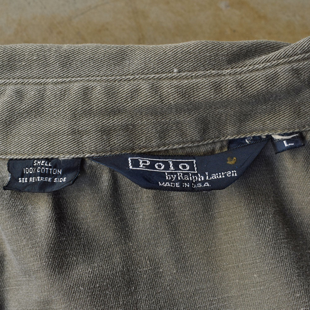 80-90's Polo Ralph Lauren/ポロ ラルフ ローレン 三角タグ スイングトップジャケット USA製 230820