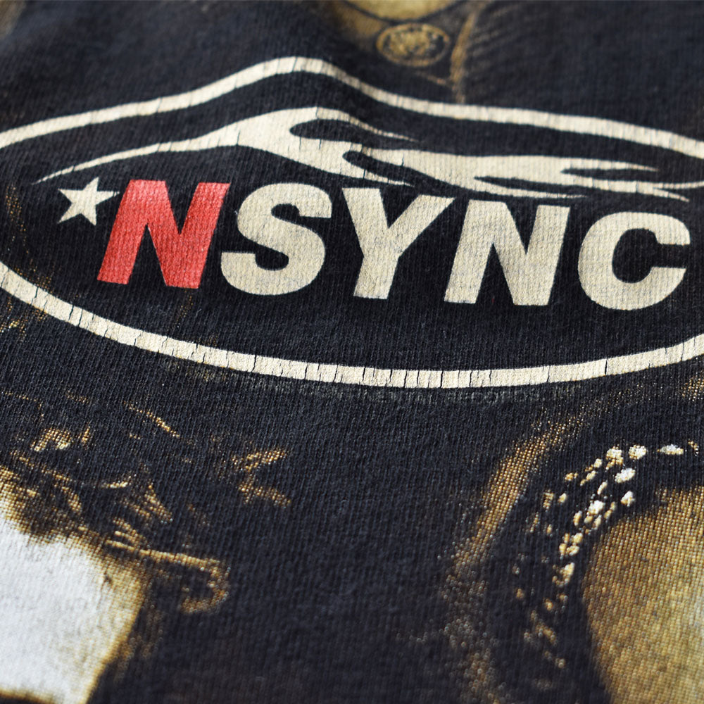 【00s】NSYNC インシンク 2001年ツアーバンドTシャツ S メキシコ製