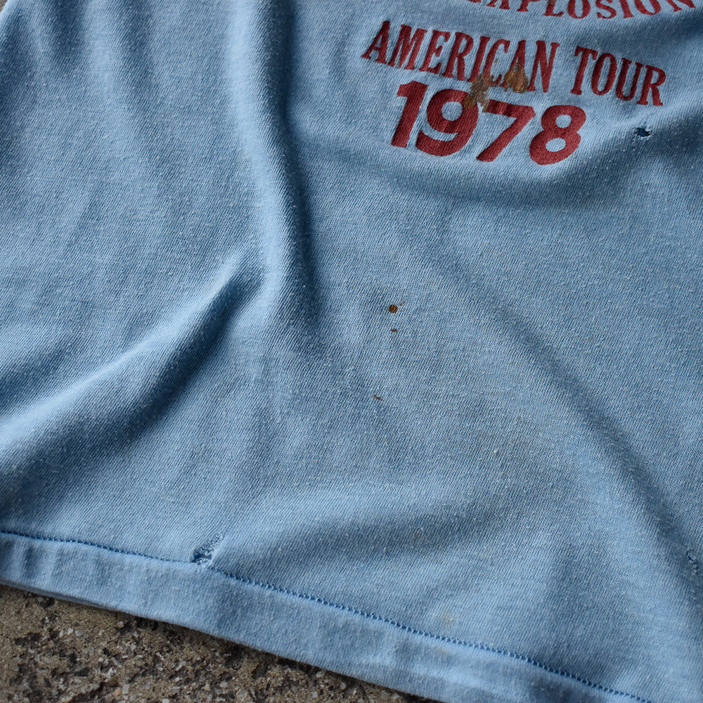 70's　The Rolling Stones/ローリング・ストーンズ　1978 American Tour Tee　230810H