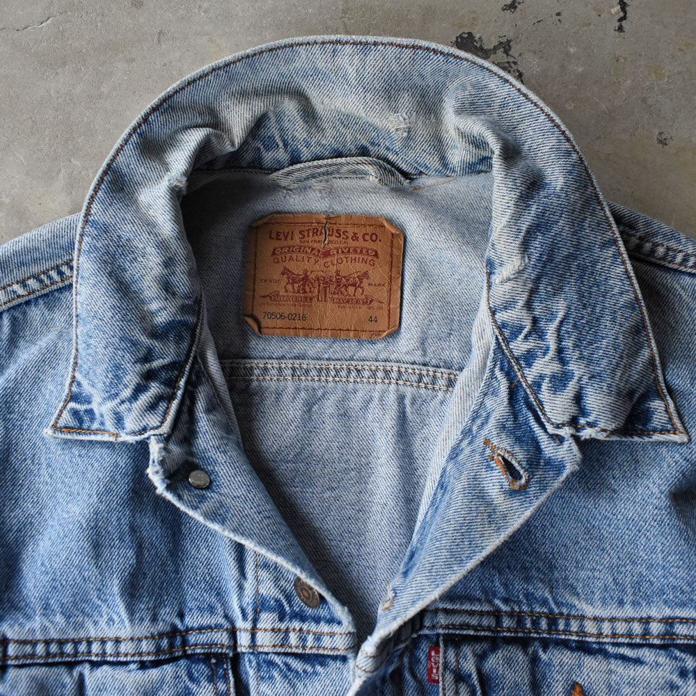 90’s Levi's 70506-0216 デニムジャケット USA製 250602