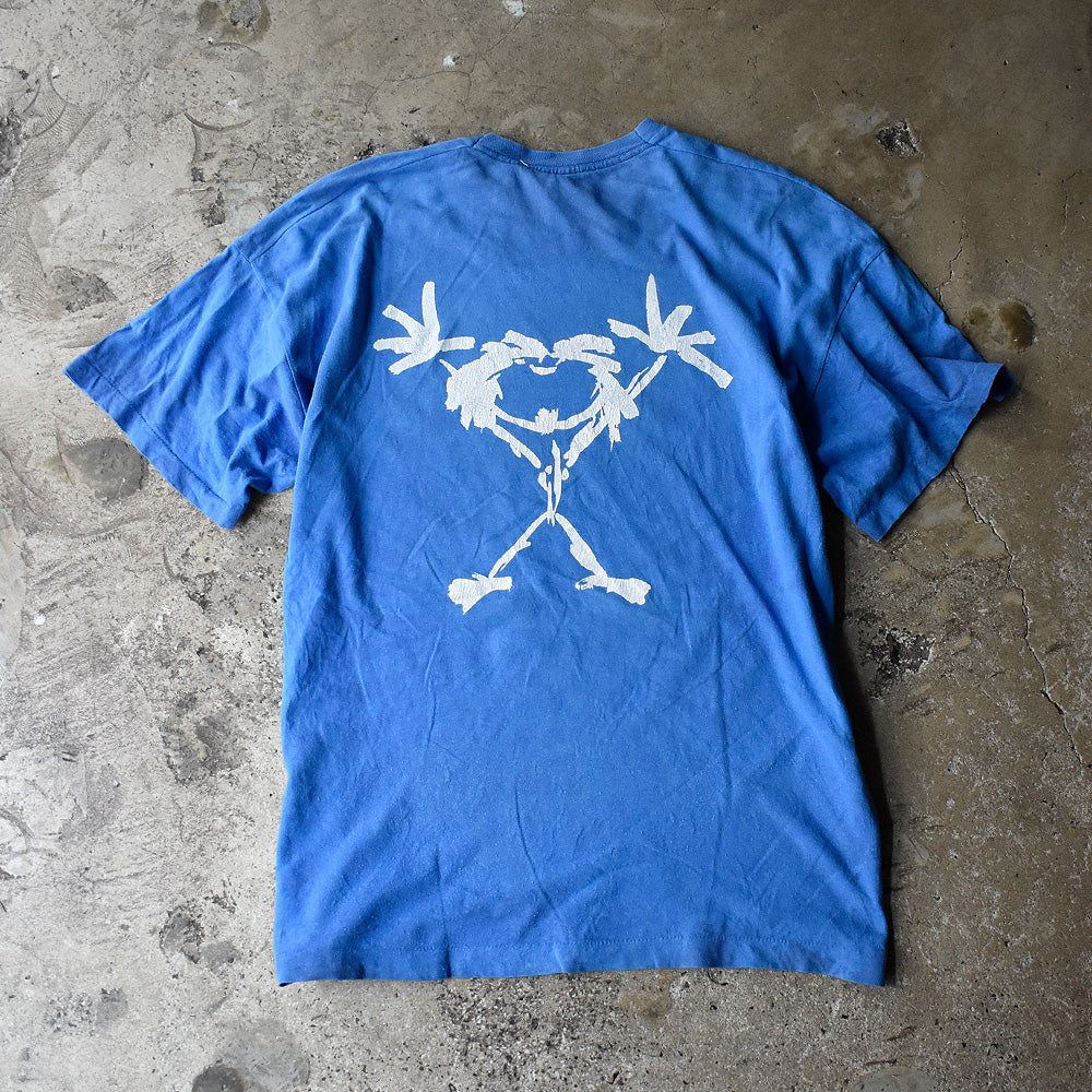90's PEARL JAM “ALIVE“ blue color！ ロック Tシャツ 250719H