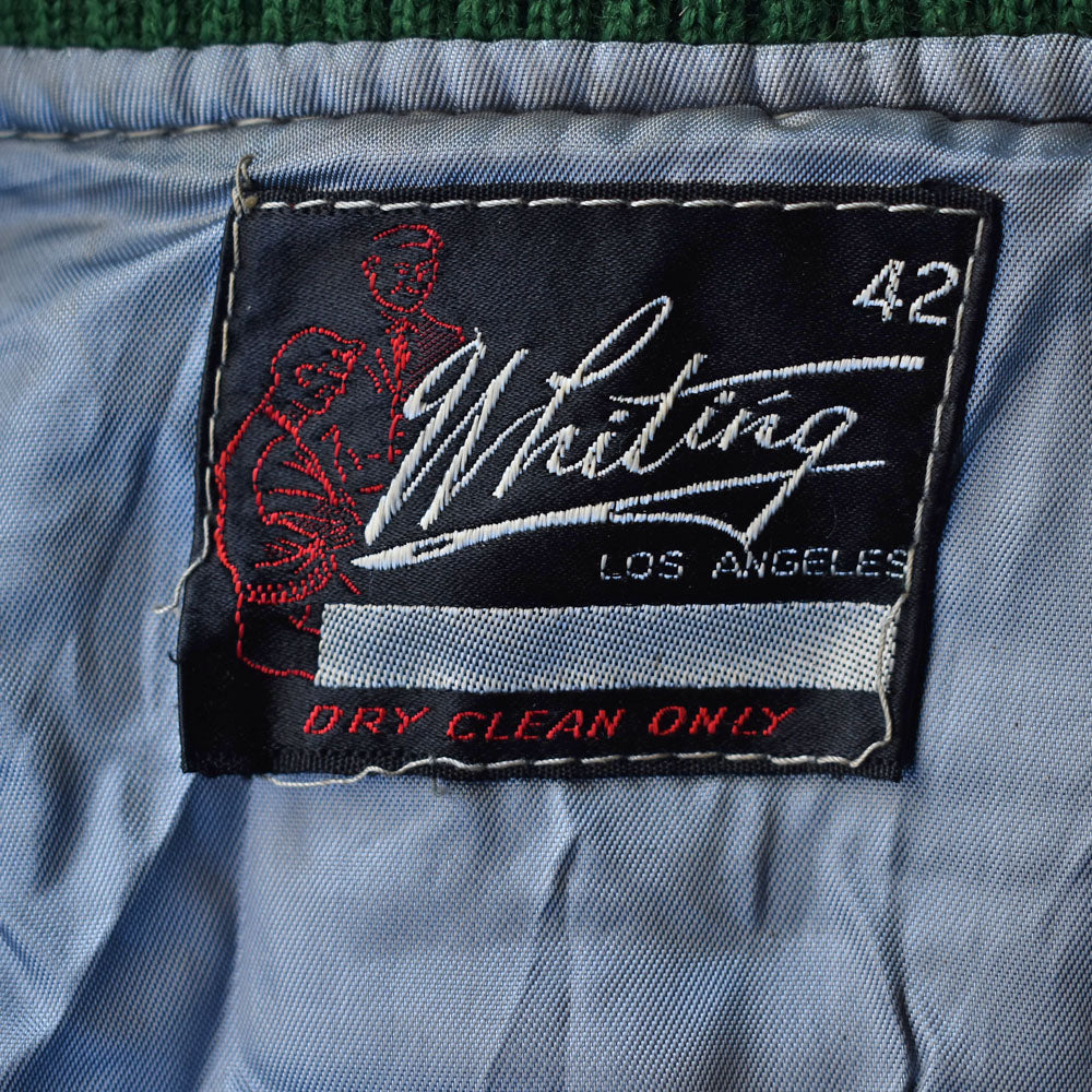 メンズ1960s whiting アワードジャケット Size 42 - スタジャン
