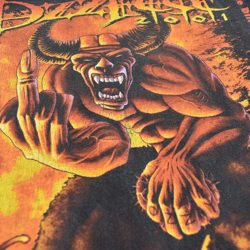 Y2K "OZZFEST 2001" ヘヴィメタル ロックTシャツ 260825H