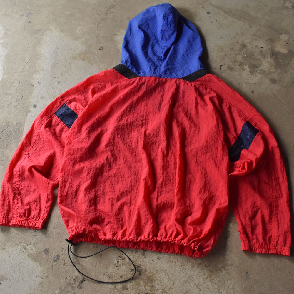 80’s NIKE ハーフジップ ナイロンプルオーバー 240528