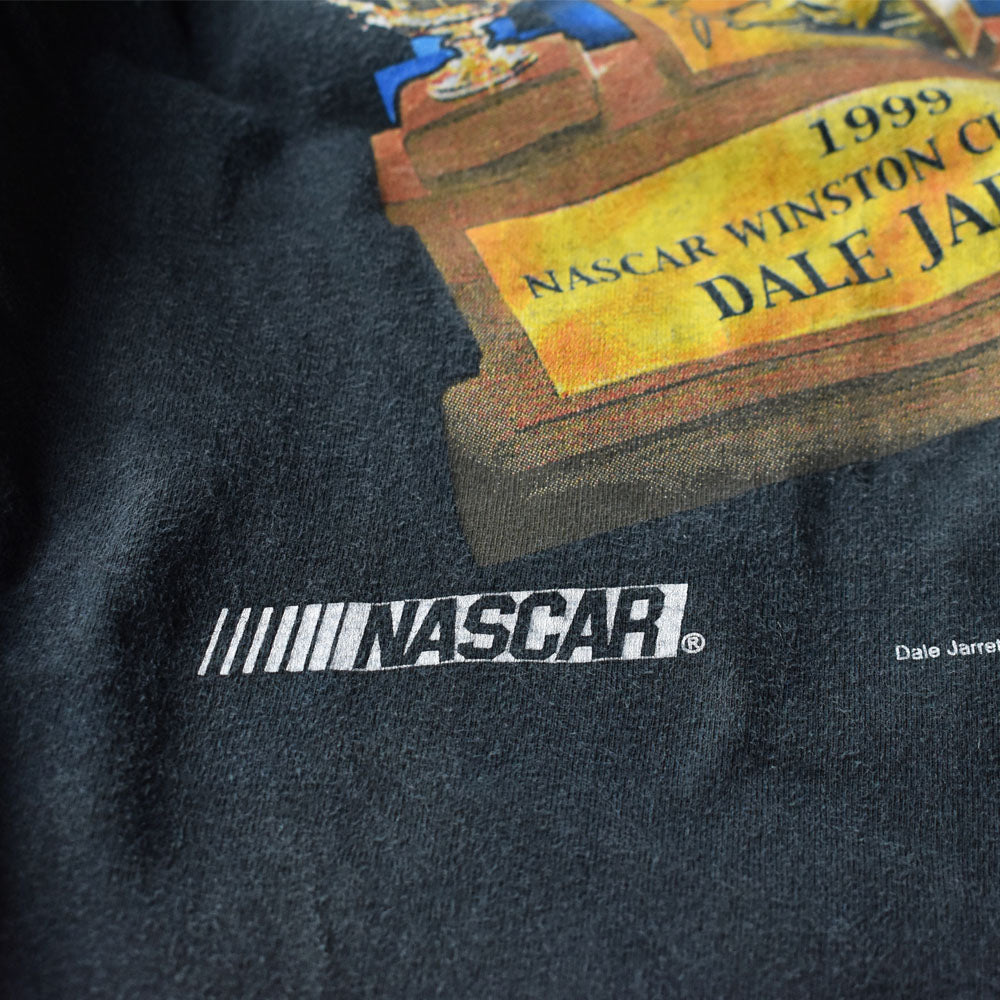 90’s NASCAR 雰囲気良し “DALE JARRETT” 両面プリント レーシング Tシャツ 240719