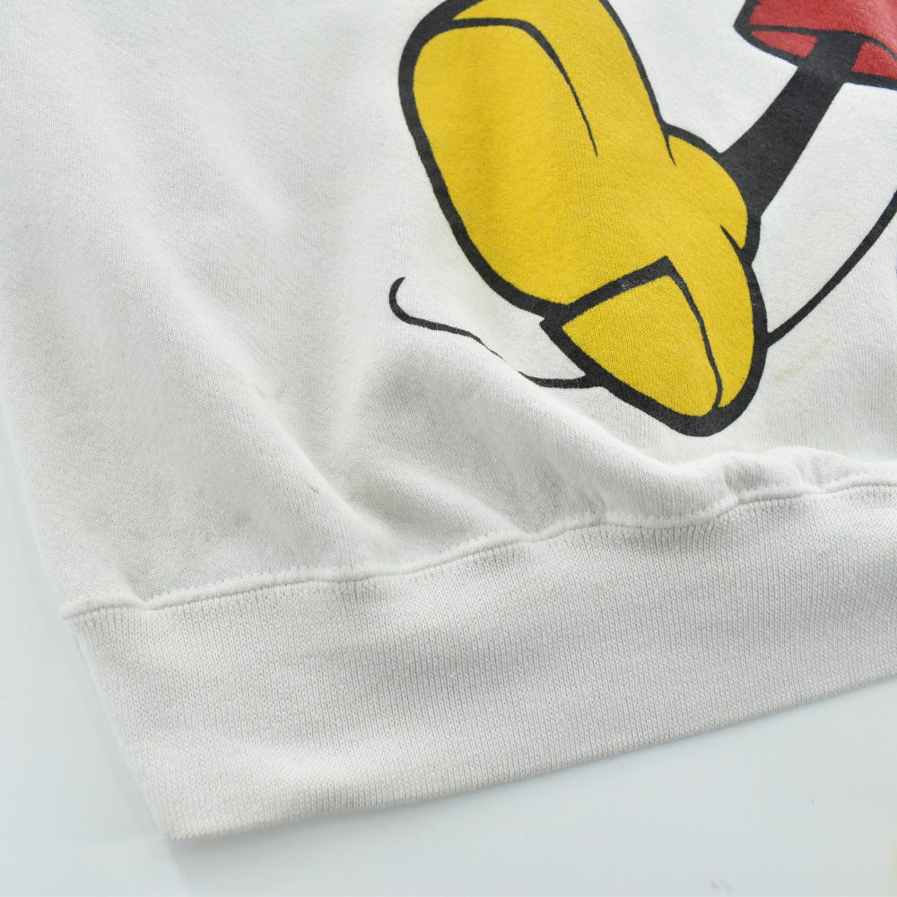 90's Disney Designs Mickey Mouse 大判プリント スウェット USA製 261009H
