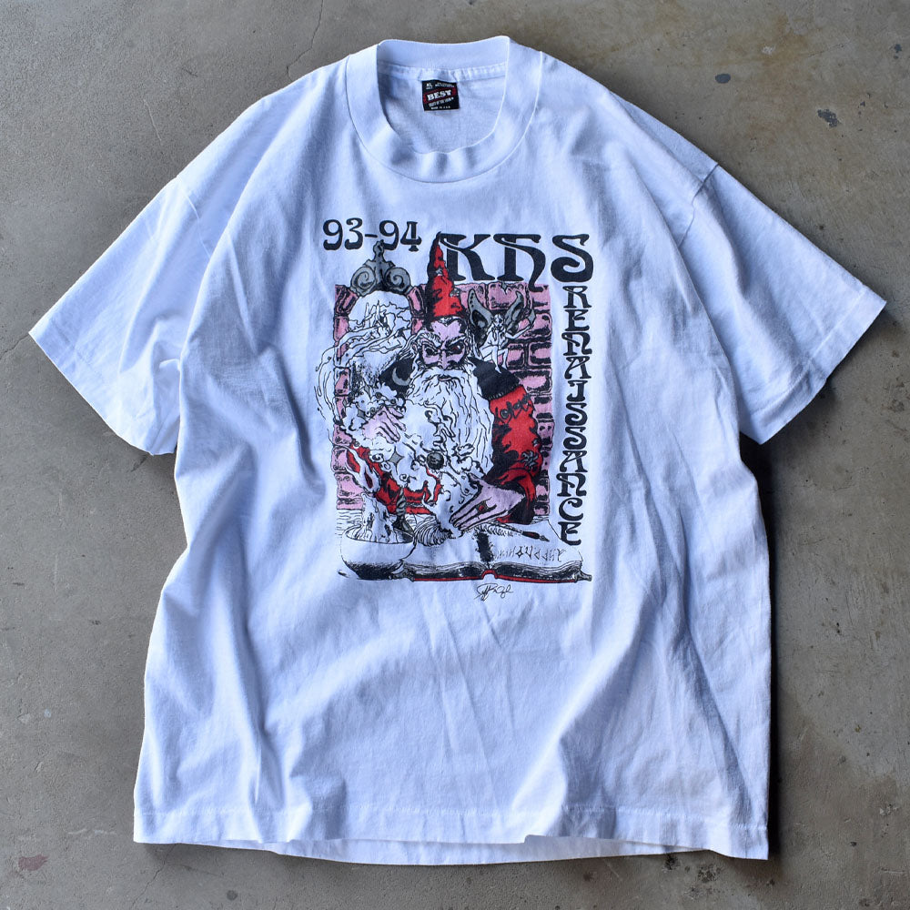 90’s “’93-94 KFS Renaissance ” アートTシャツ USA製 240317