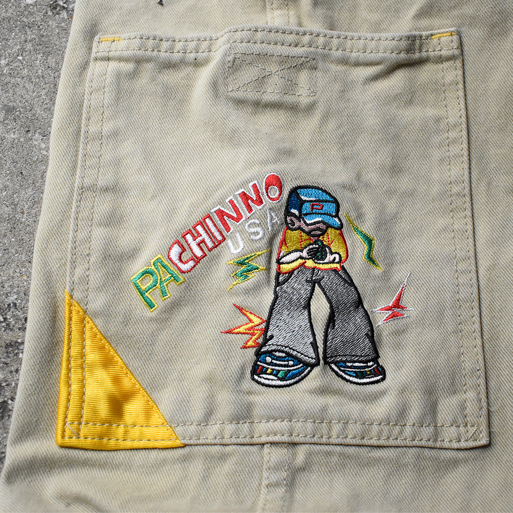 90's Pachinno Jeans コットンバギーパンツ 231212H