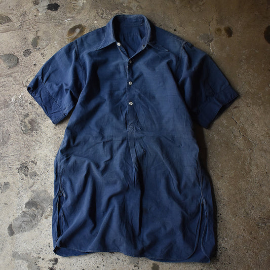 ~30's マチ付き プルオーバー ワークシャツ Euro製 230621H