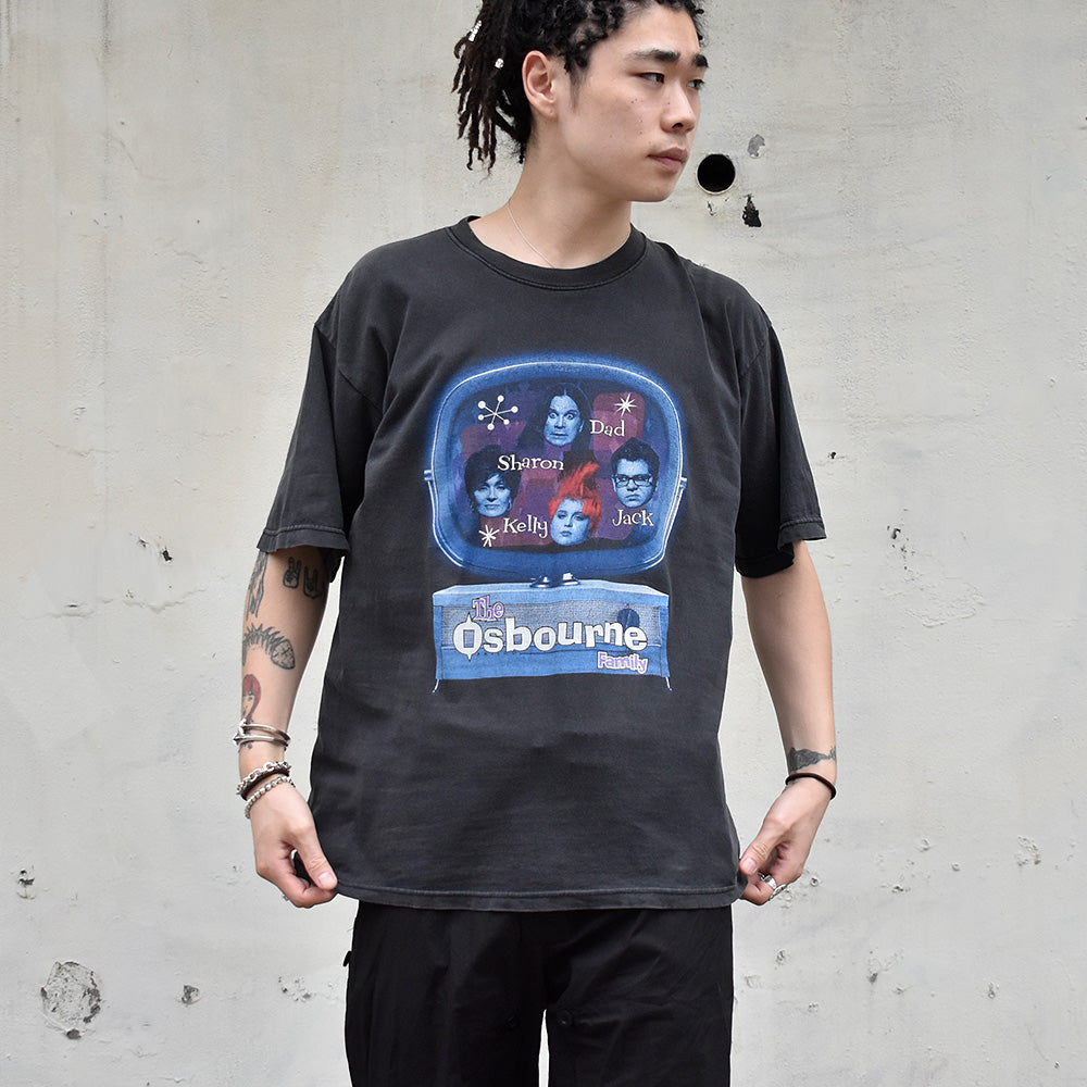 Y2K Ozzy Osbourne “The Osbourne Family“ Tシャツ 240609H