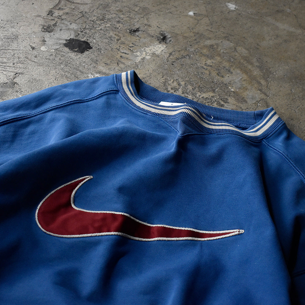 90's NIKE swooshワッペン！ リバースタイプ スウェット 230924H
