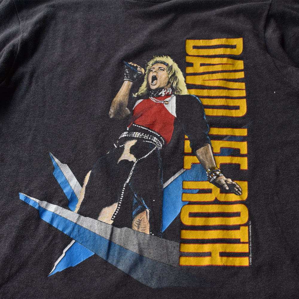 80’s David Lee Roth “Skyscraper Tour” ロック Tシャツ 250923H