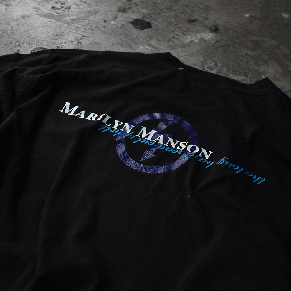90's　Marilyn Manson/マリリン・マンソン　"The Long Hard Road Out of Hell" Tee　230701H