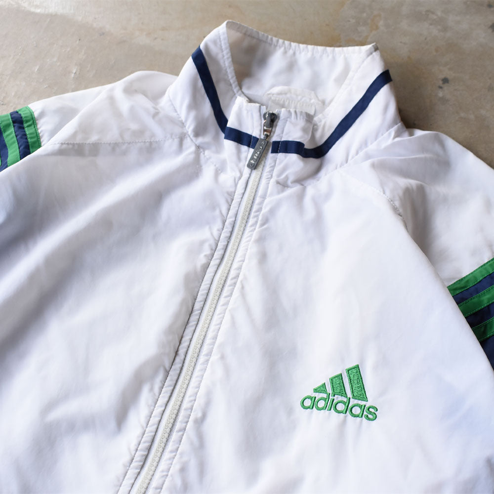 90’s adidas 裏地付き ナイロン トラックジャケット 250525H
