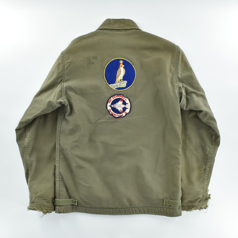 60's U.S.NAVY A-2 デッキジャケット 初期型 ステンシル入り 260109H