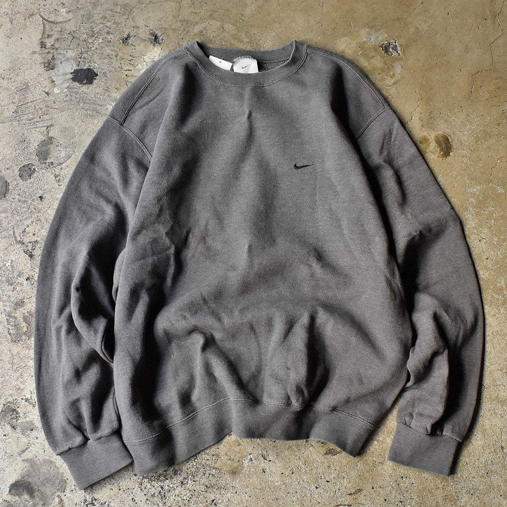 Y2K NIKE small swoosh logo 刺繡 スウェット 231208H