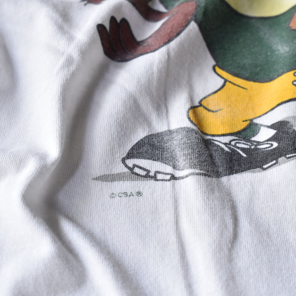 90's Looney Tunes “NFL Green Bay Packers” キャラ Tシャツ USA製 240609