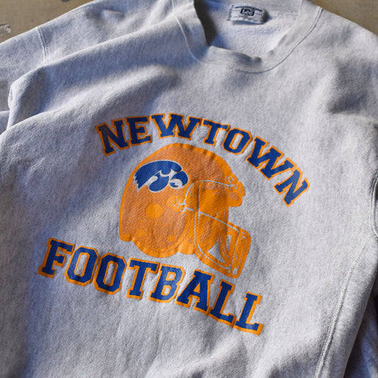 90's Lee “NEWTOEN FOOTBALL” リバースタイプ スウェット USA製 230720