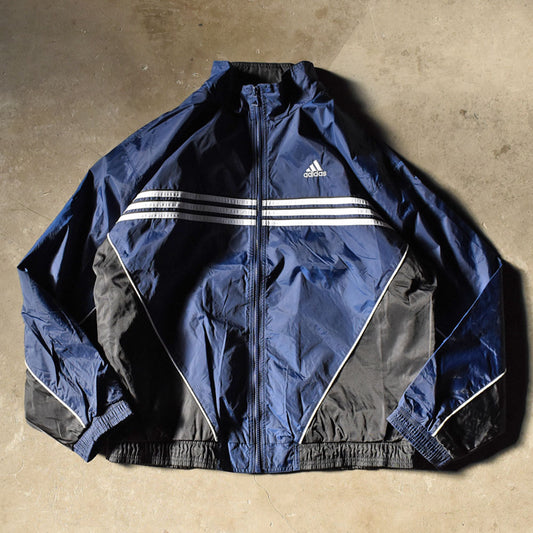 90's adidas ナイロン トラックジャケット 250307