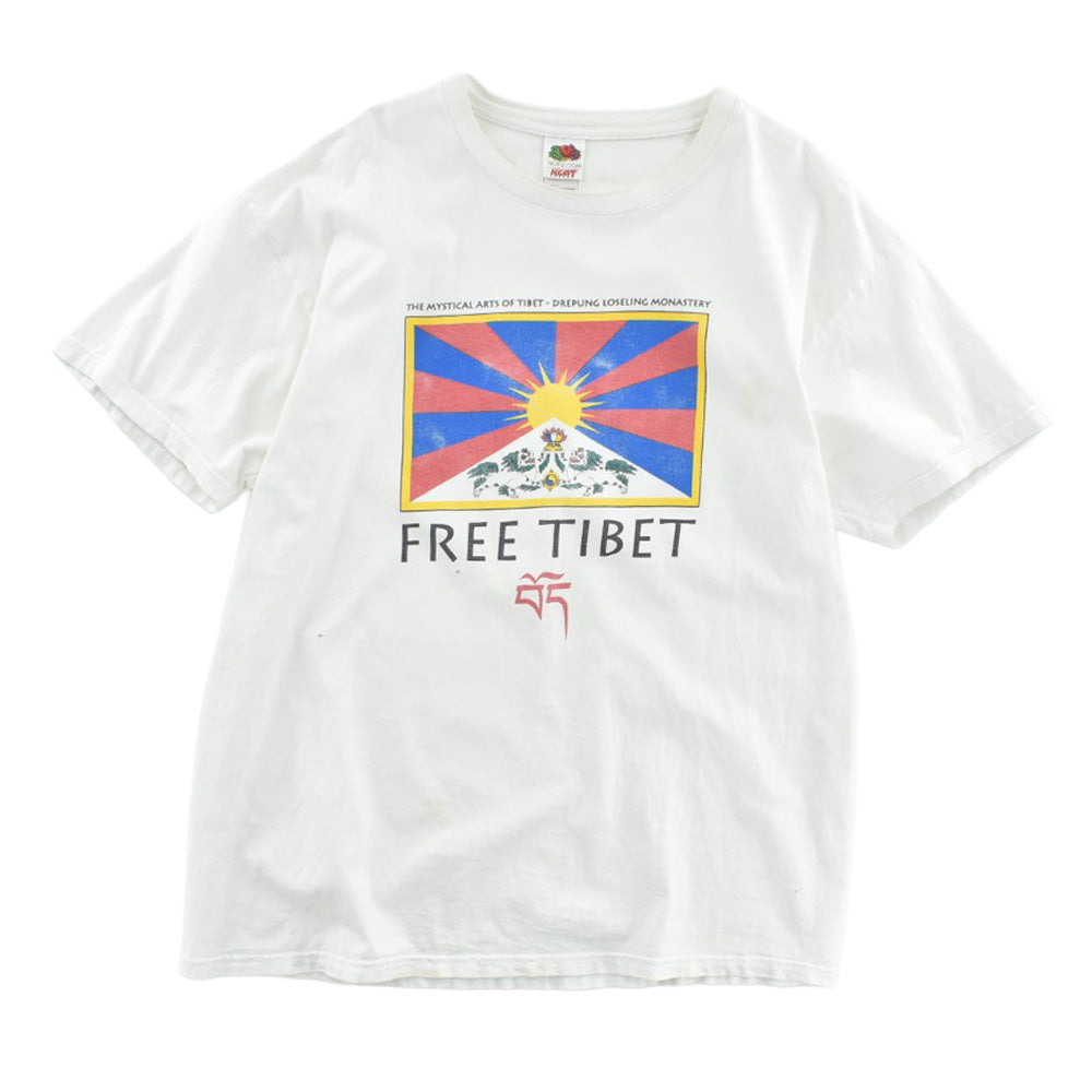 90's FREE TIBET "The Mystical Arts of Tibet" ツアーTシャツ 260804H