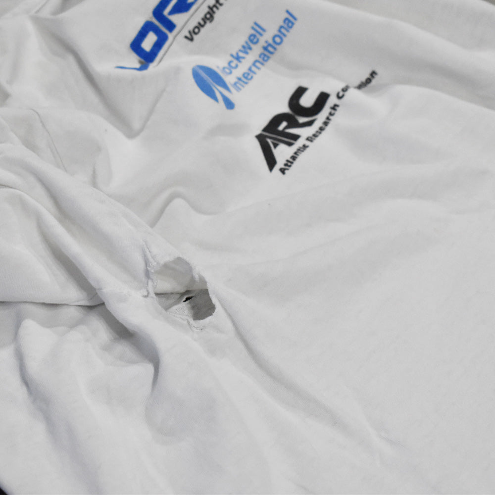 90's Hanes ”Loral Corp / Rockwell International / Atlantic Research Corp”  企業 Tシャツ USA製 240519