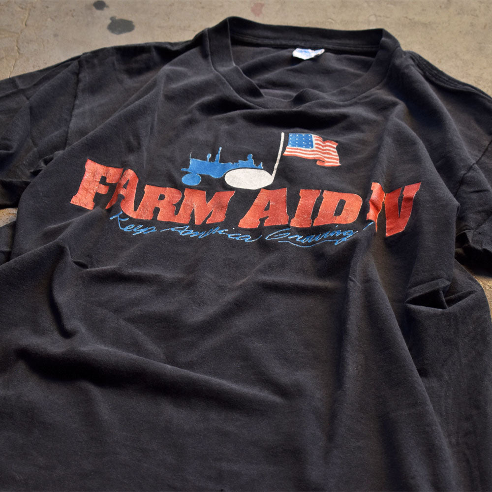 90’s “Farm Aid” バンド フェスTシャツ USA製 230921