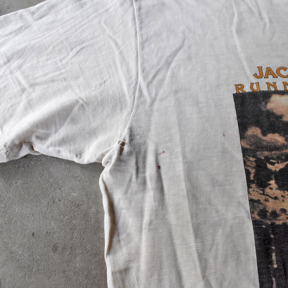 70’s Jackson Browne “Running On Empty” × adidas Tシャツ 250926H
