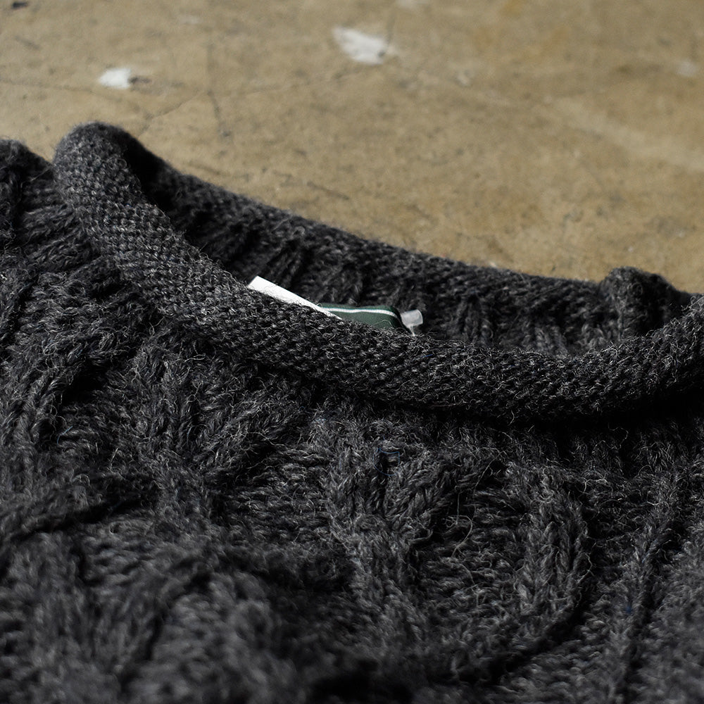 90's～ British Wool naturally フィッシャーマン アランニットセーター イギリス製 231231