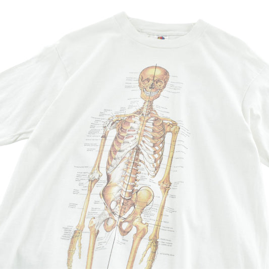 90's Anatomical Chart Co. 人体骨格図 スケルトン Tシャツ 260417H