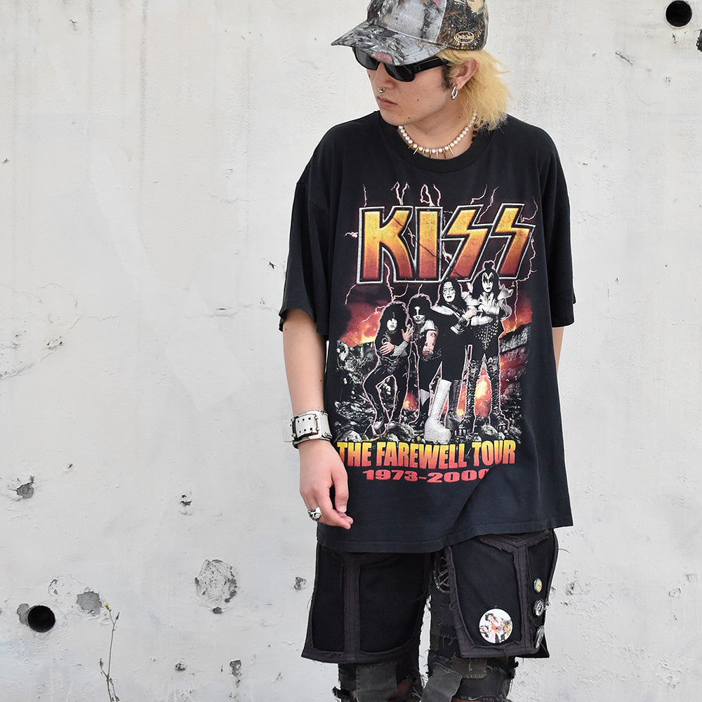 Y2K KISS “The Farewell Tour” Tシャツ 240802H
