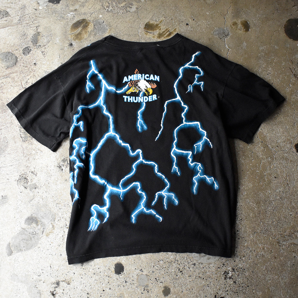 90’s AMERICAN THUNDER "ウルフ" Tシャツ 250604H