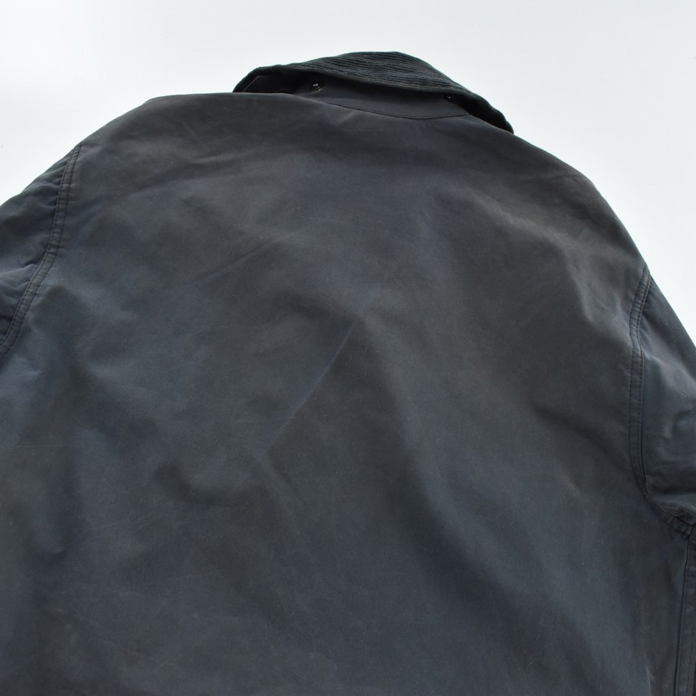 Barbour 3ワラント "BORDER" オイルドジャケット 紺 261016H