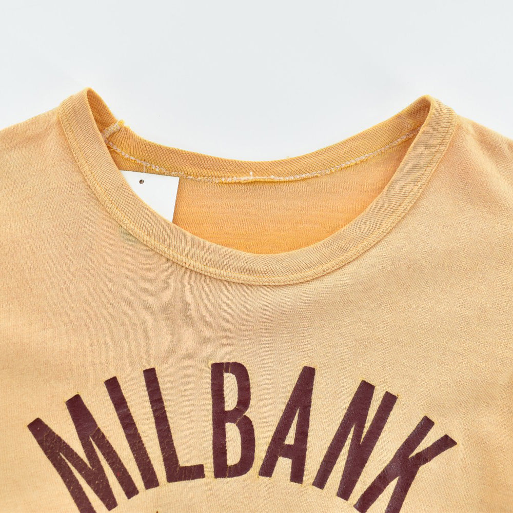 60's~ "MILBANK 500 MILE CLUB" アスレチック ヴィンテージTシャツ 260612H