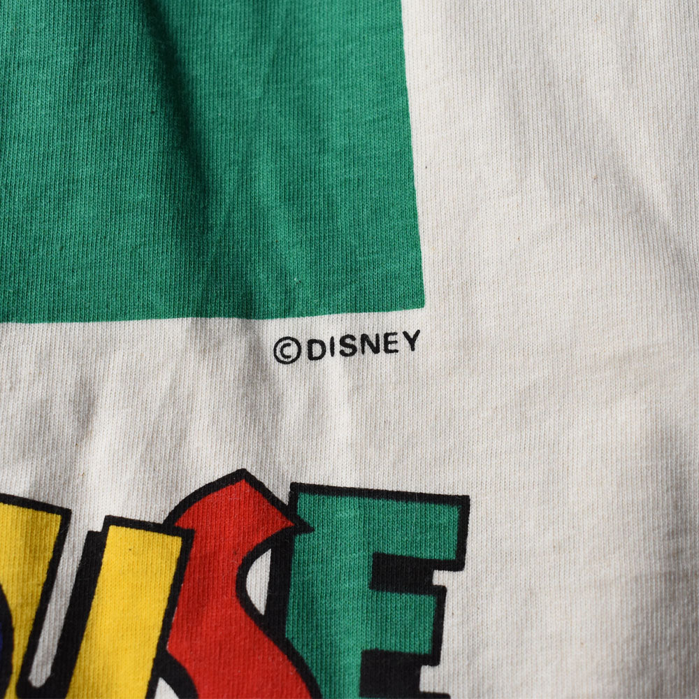 90’s デッドストック Disney “Mickey Mouse” キャラクターTシャツ 250531