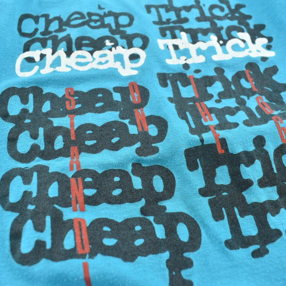 80's Cheap Trick "Standing on the Edge" ロックTシャツ 260828H