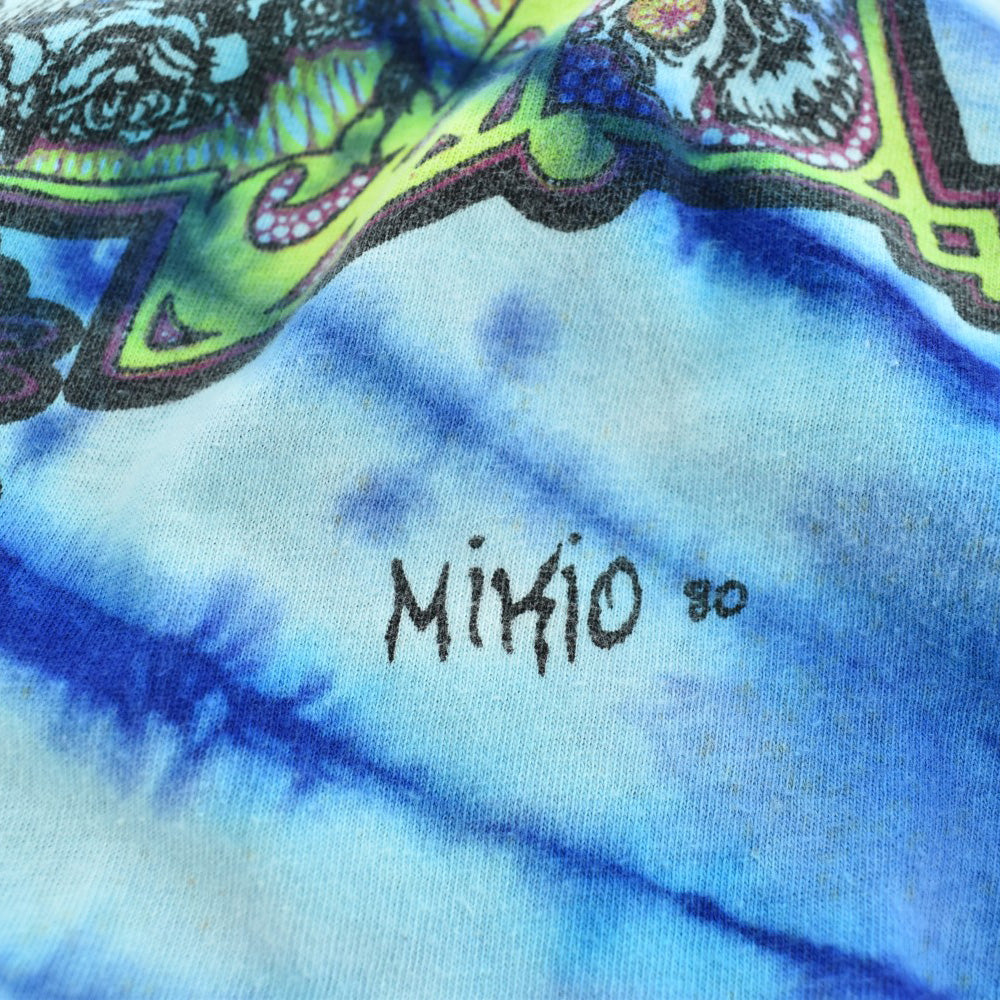 80's MIKIO KENNEDY Grateful Dead デッドヘッズ タイダイ アートTシャツ 260623H