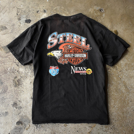 Y2K “Blood Assurance LIFE CYCLES“ Harley-Davidson Tシャツ 250725H