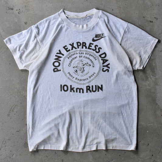 80's NIKE “PONY EXPRESS DAYS 10km RUN” Tシャツ 240809