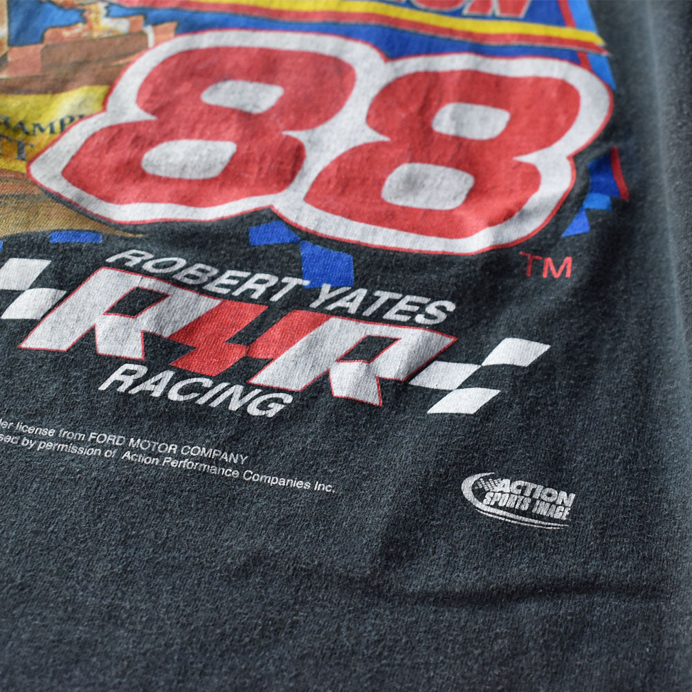 90’s NASCAR 雰囲気良し “DALE JARRETT” 両面プリント レーシング Tシャツ 240719