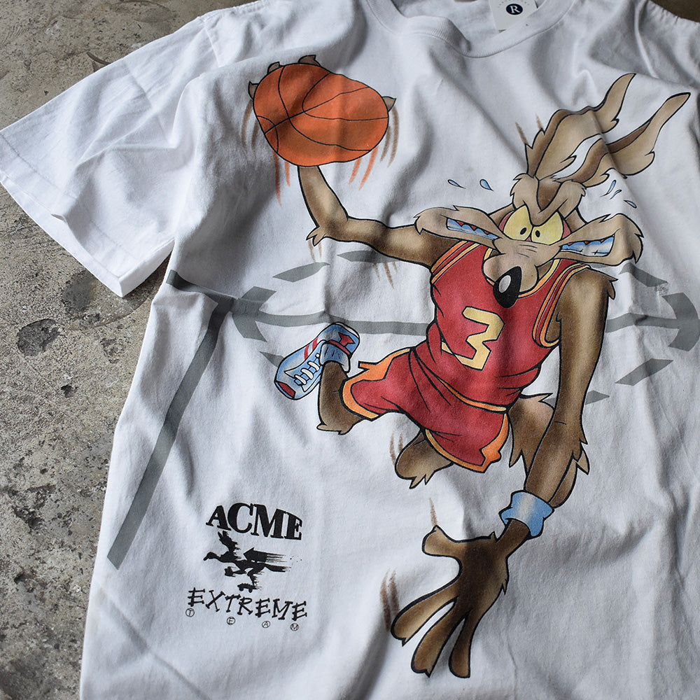 ルーニー・テューンズ ワイリー・コヨーテ バスケ Tシャツ 1994年 USA製 ヴィンテージ