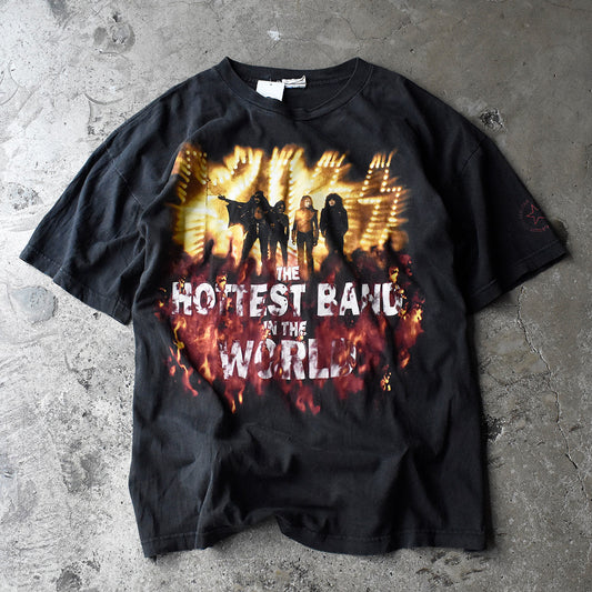 90's KISS “The Hottest Band In The World” Tシャツ 240814H