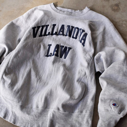 80’s Champion “VILLANOVA LAW” リバースウィーブ スウェット USA製 251216H