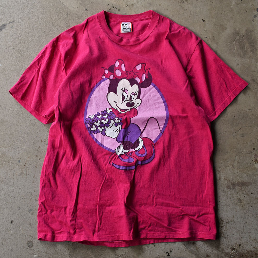 90’s　Disney/ディズニー ”MINNIE MOUSE” Tシャツ　USA製　230529