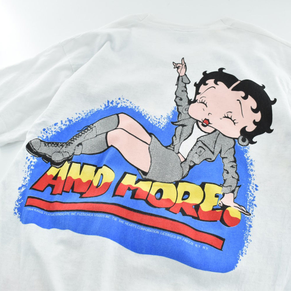 90's FREEZE BETTY BOOP “ALL THAT” 大判プリントTシャツ 260407H
