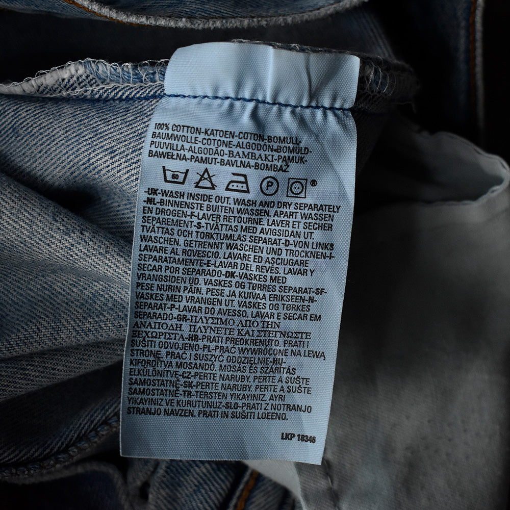 Y2K　ダメージ！　Levi's/リーバイス　501　デニムパンツ　Euro製　230903H