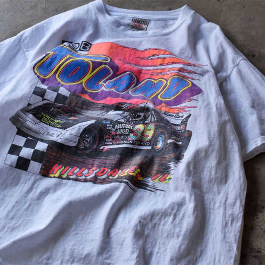 90's “Rob Toland #39” 両面プリント レーシングTシャツ 230605