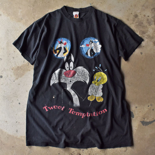 90’s Looney Tunes “Tweet Temptation” 海外アニメ キャラ Tシャツ 240611