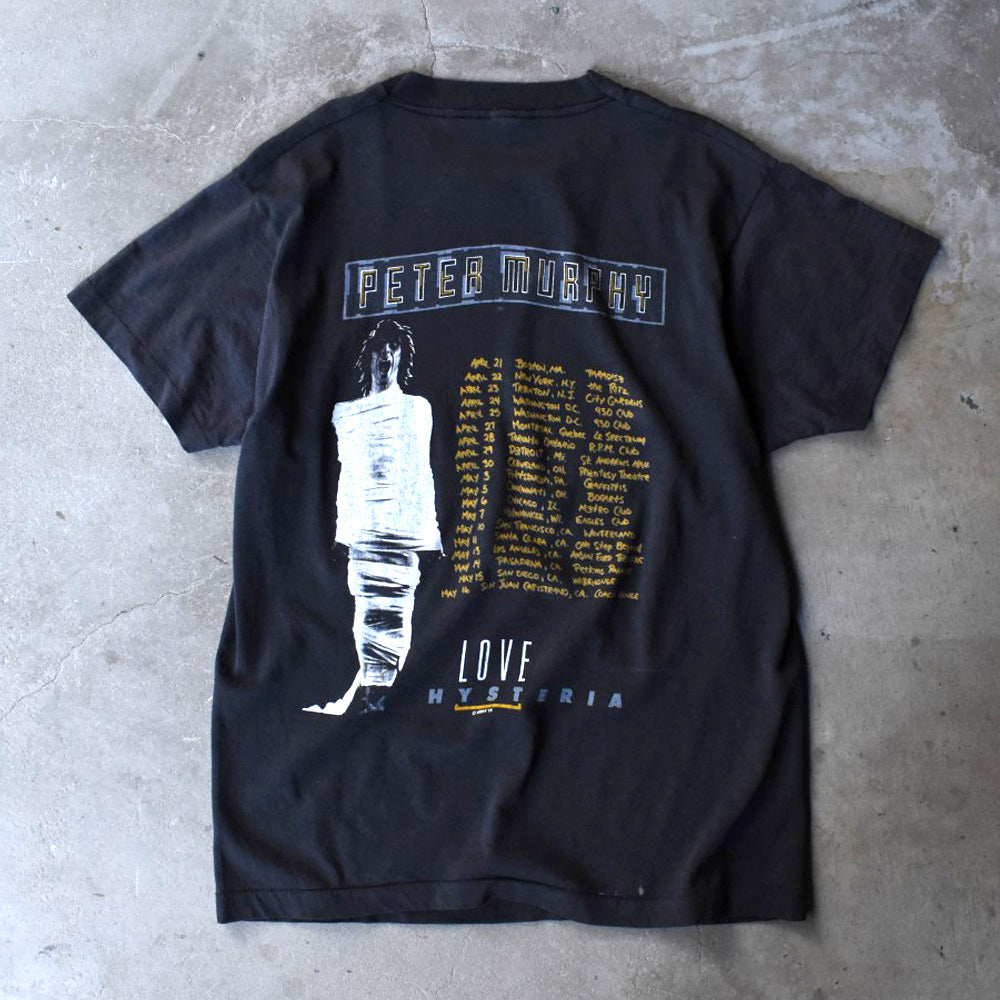 80’s Peter Murphy “Love Hysteria” ロックTシャツ 251205H